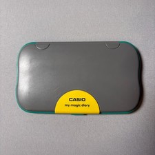 Casio My Magic Diary JD-5000 Vintage Digital Organizer For Parts Repair Teal