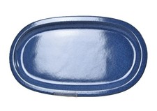 Friesland Ammerland Blau Blue Servierplatte Platte 32,5 x 18,5 cm