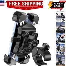 Bike Phone Holder with Vibration Dampener, Anti-Shake Motorcycle Cell Phone H...