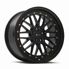 Vors Wheels Rim Vr8 17x8 4x108 Et35 73.1cb Gloss Black