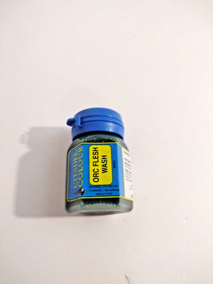 Citadel Coulor Orc Flesh Wash Oop Hex Pot Vintage 40k Paint