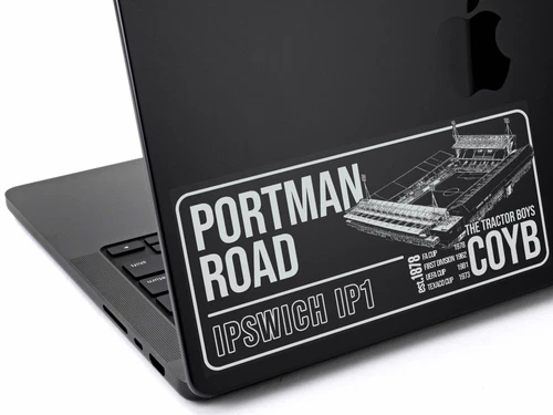Ipswich Town FC, Portman Road Sticker, Tractor Boys Car Window Football Sign V01 - Picture 2 of 7
