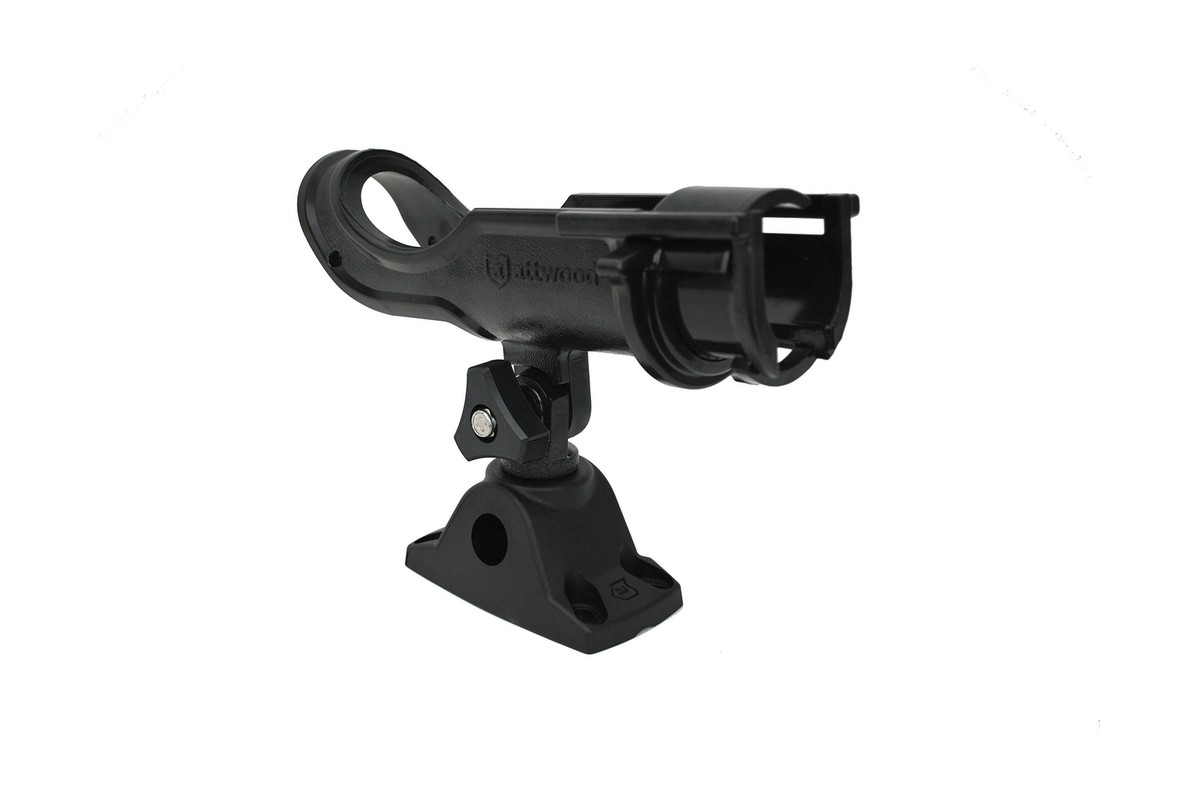 Attwood Heavy Duty Adjustable Fishing Rods Holders Combo Mount Boat Black Finish | eBay Attwood Heavy Duty Adjustable Fishing Rods Holders Combo Mount Boat Black Finish | eBay