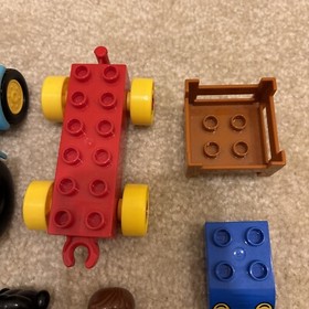 LEGO Duplo 10615 My First Tractor Toy Building Set Tractor Figures Basket