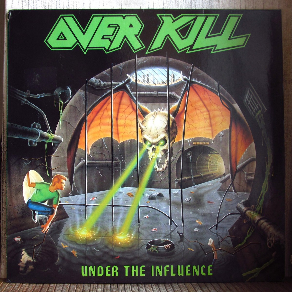 Overkill – Under The Influence - LP - 1st Europe Press | eBay
