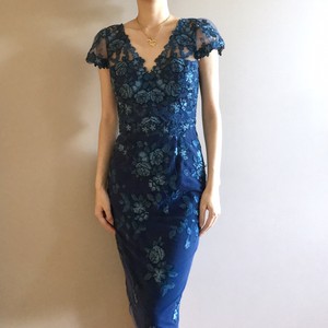 floral sheath midi dress