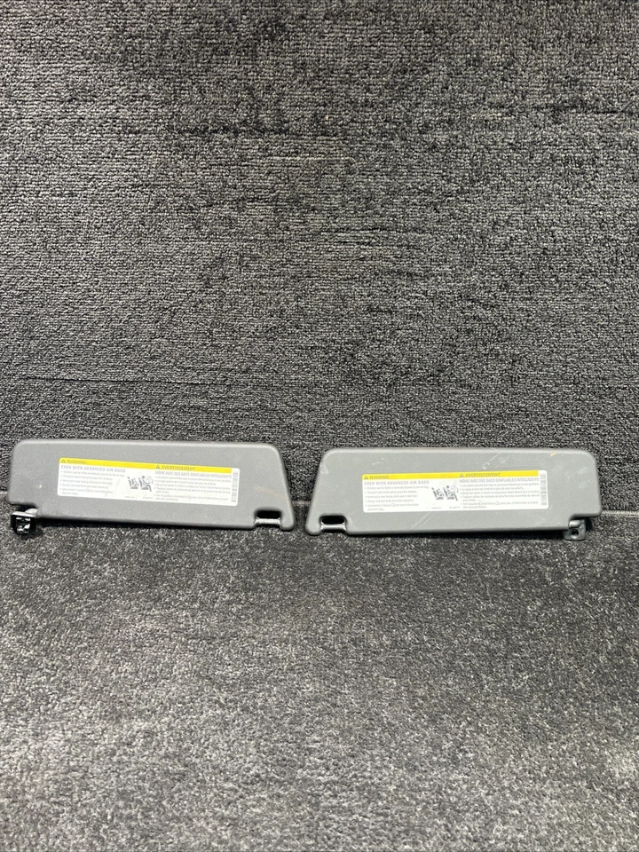 2014 Chevrolet Camaro SS Sun Visor Set OEM Black - Image 2 of 4
