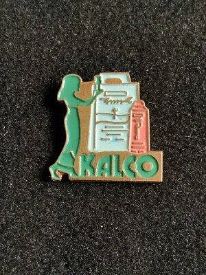 Pin s Kalco - Dekorateur auf Porzellan