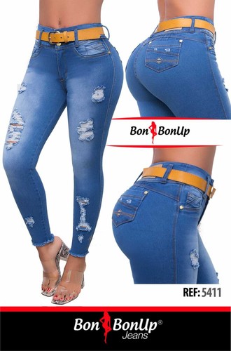 5411 Bon Bon Up Jeans Levanta cola jeans colombianos butt lifter levanta  pompis | eBay