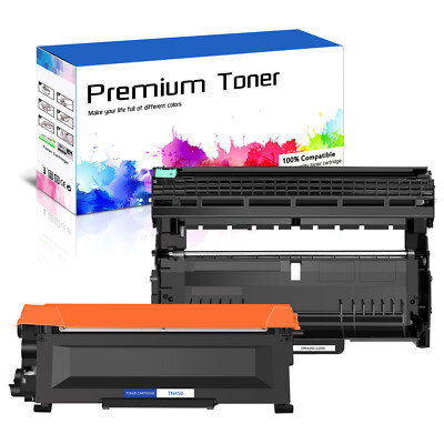 1PK TN450+1PK DR420 BK Toner Cartridge for Brother DCP-7060D DCP-7065DN Printer