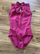 Used Ballet Rosa Wine Leotard Adult Small