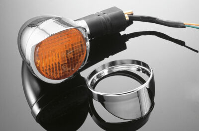 Honda VTX1800 C/VTX1800 R/VTX1800 S Chrom Blinker Visiere/Spitzen PAAR 661-053