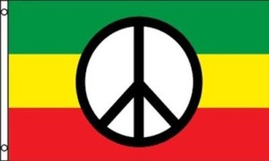 Rasta Friedenssymbol Flagge 0 9x1 5m Rot Gelb Grun Athiopien Jamaika Marihuana Ebay