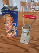 Vintage "Villa" French Fried Potato Cutter W/Original Box