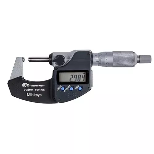 Mitutoyo BMD-25MX 395-271-30 Both Spherical Micrometer Measuring Range 0-25mm