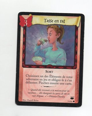 Harry Potter n° 74/80 - Tasse en rat   (9285)
