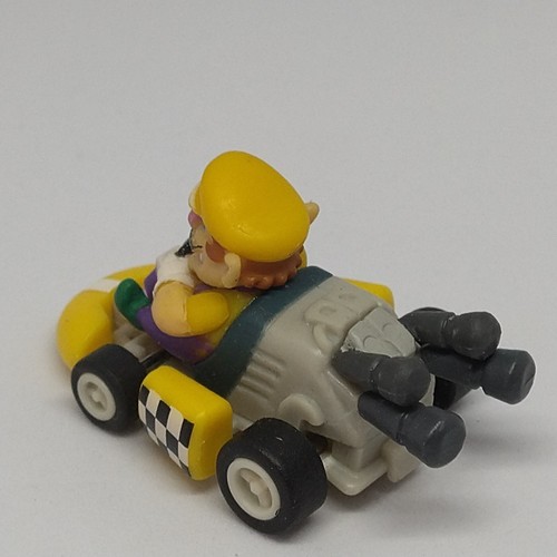 Wario Mario Kart Wii Pull Back Car Suntory Coffee Boss 2008 Nintendo Japanese - Picture 7 of 12