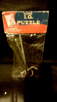vintage classic I.Q. puzzle