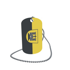 Dog Tag Flag Bunting Arnoldstein Carinthia Dog Tag Aluminium 30 x 50 mm