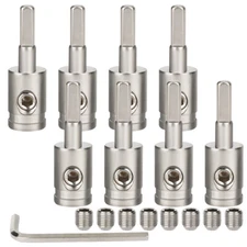 8PCS 4GA to 8GA Car Audio Wire Terminal Power Cord Input Reducers Auto Parts ##