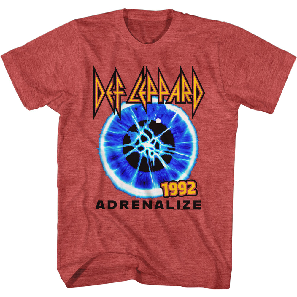 Def Leppard T Shirt Adrenalize 92 World Tour Official Heavy Metal