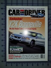 2000 Pontiac Bonneville Brochure Folder Car And Driver
