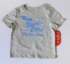 Egg Hunt Crew Boy Girl 2T Toddler Gray Easter T-Shirt