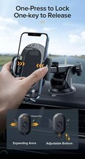 Car Phone Holder 360 Rotation Easy Mount