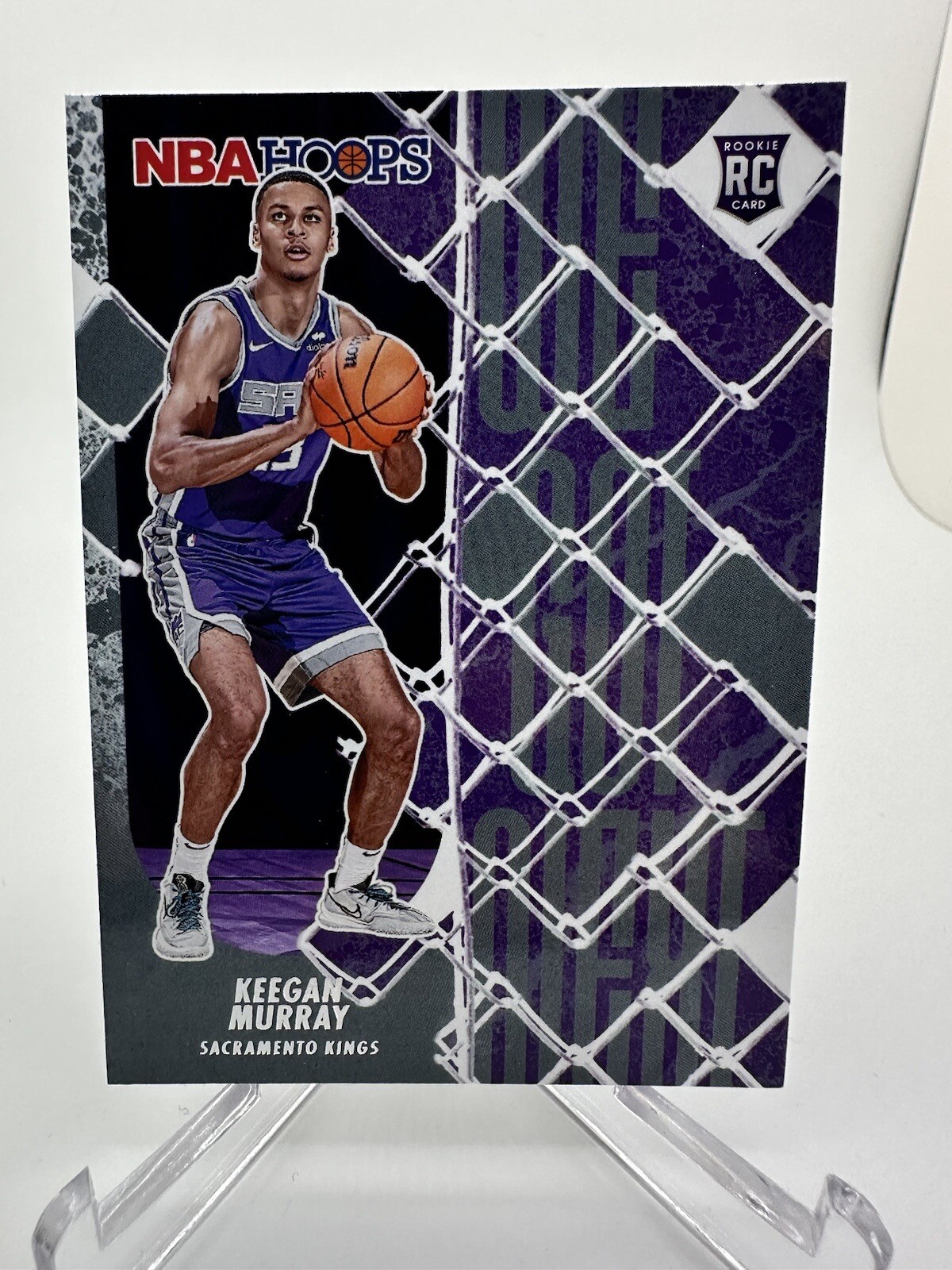 2022-23 NBA Hoops Keegan Murray We Got Next Rookie RC #4 Kings