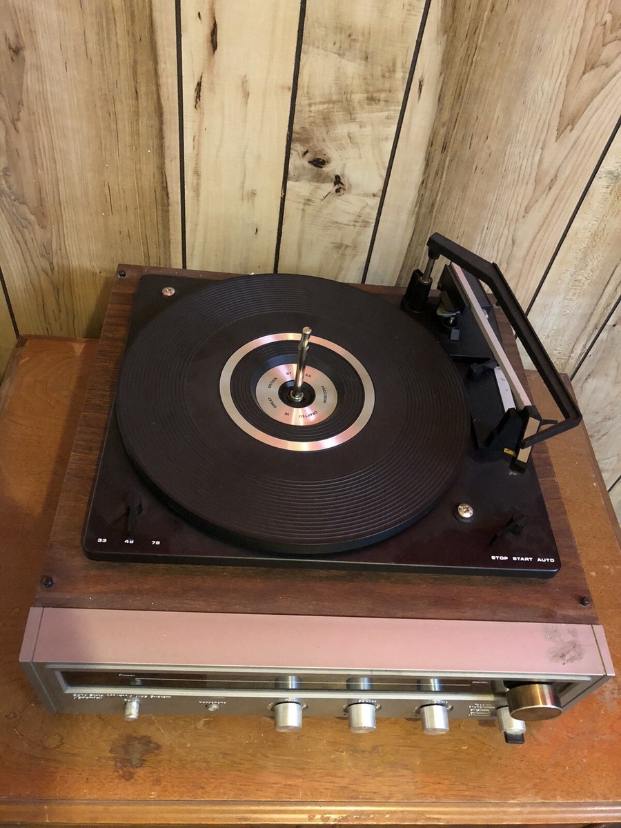 JC Penney Vintage Record Player POWERS ON UNTESTED | eBay