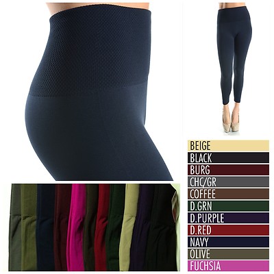 DAMEN BAUCHDECKENSTRAFFUNG HIGH WAIST FLEECE LEGGINGS
