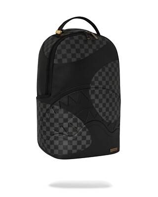 SPRAYGROUND GHOST WAVE / G-CHECK DLXSV BACKPACK B6218 PARIS SHARK LIMITED + TAGS