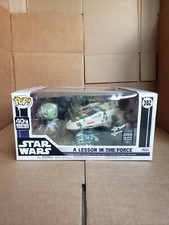 Funko Pop Star Wars Yoda Lesson In The Force Movie Moment Share Exclusive 