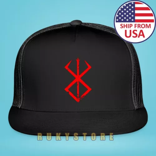 Berserk Anime Trucker Hat Cap Adult Size