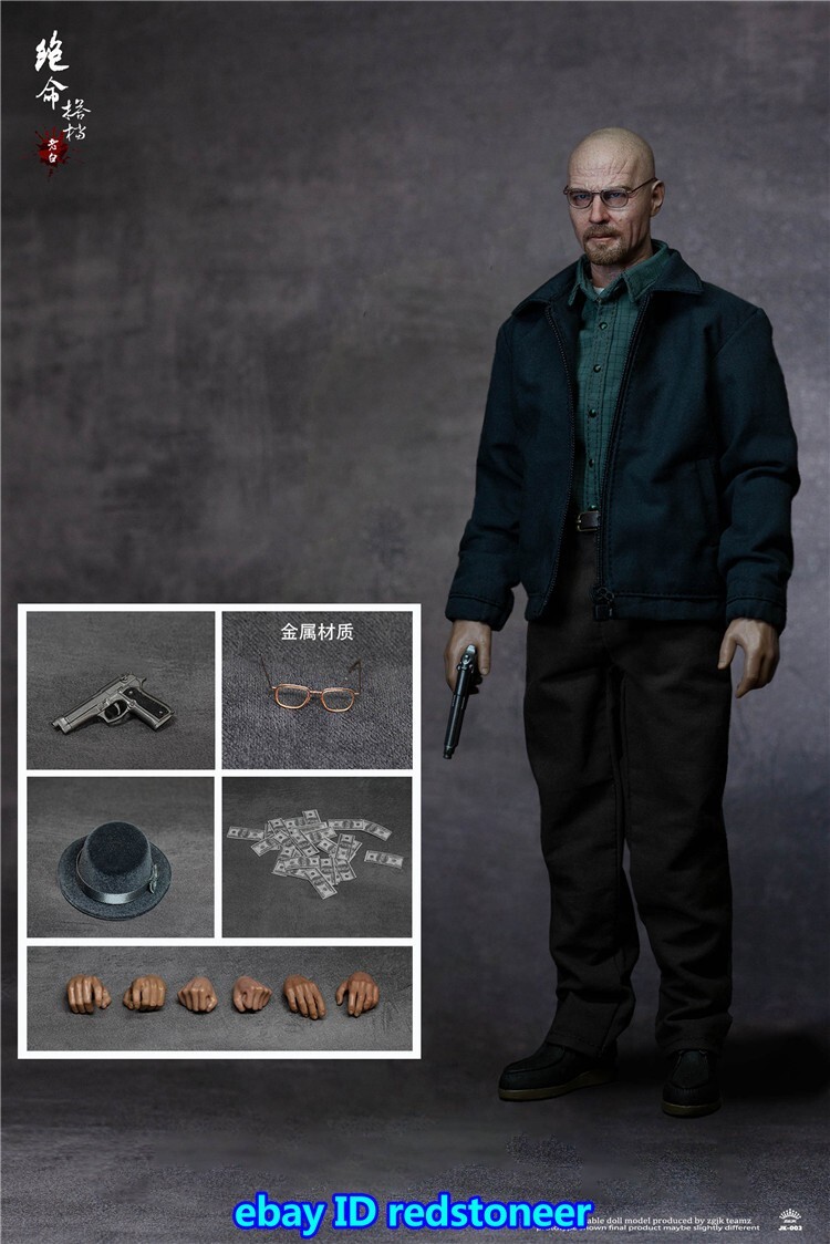 Breaking Bad：Heisenberg 1/6 Scale Male Action Figure