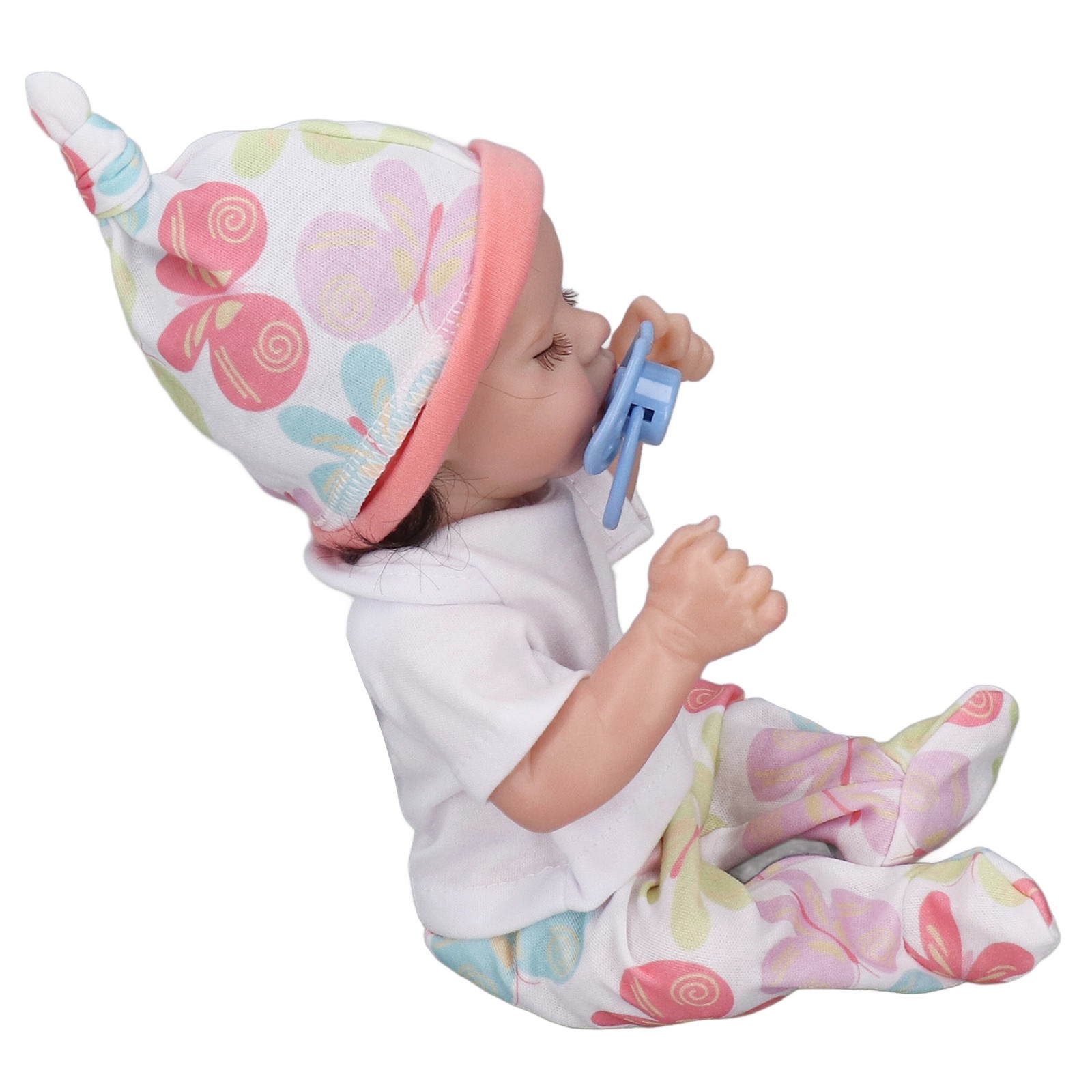 Hot 12 Inch Silicone Reborn Baby Doll Lifelike Artificial Newborn Baby Doll