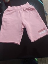 Champion shorts youth girls small pink