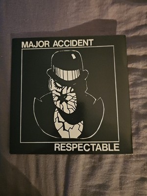 Major Accident Respectable UK 7'' Reissue 95 White Vinyl Ltd.Edt. Only 500 Copies