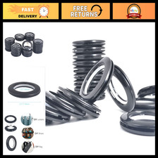 32 Pack Plastic Curtain Grommet Eyelet Rings 1-9/16" 40mm Low Noise Roman Kit