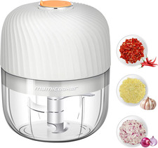 Picadora Ajo Electrica Mini Portatil 250ML Procesador Vegetales Carne portatil