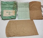 Vintage Marx Playset Paper Bags Animals & Unmarked Lot
