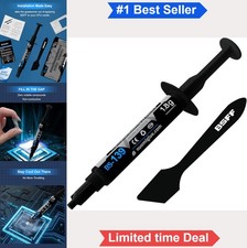 Thermal Paste 1.8g Non Conductive Carbon CPU GPU Heatsink Cooling Compound Tool