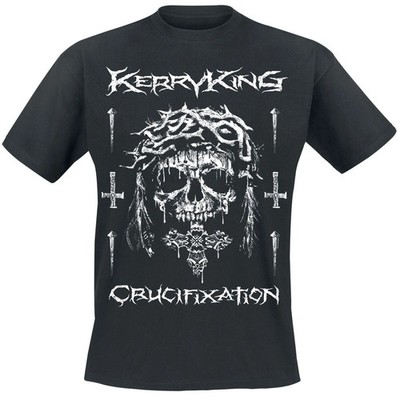 Kerry King T-Shirt Herren Crucifixion schwarz Band-Merch, Bands, Nachhaltigkeit