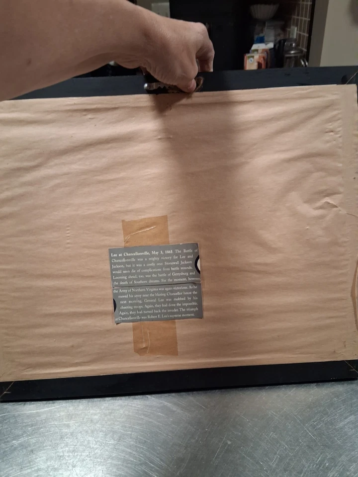 Mort Kunstler Civil War Print His Supreme Moment Custom Framed - Image 4 of 4