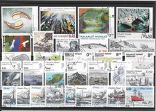 GROENLAND : BEAU LOT DE TIMBRES OBLITERES DONT BATEAUX