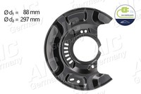 Spritzblech Ankerblech Vorderachse Rechts FÜR Toyota Yaris ( P9 ) - Aic 71385