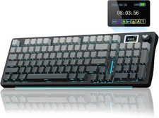 Aula S98 Pro Mechanical Keyboard RGB - wireless - Lightly used - black/grey