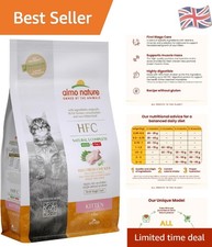 Complete Dry Cat Food for Kittens - Fresh Chicken, Naturally Nutritious - 1.2kg 16.83 per kilo