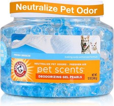 Pet Odor Eliminating Gel Beads 12oz Air Freshener Neutralizing Beads Home