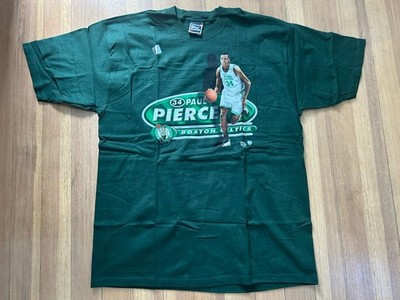 NWT VTG 1990s Boston Celtics Paul Pierce Pro Player Oval Player TShirt XL RARE
